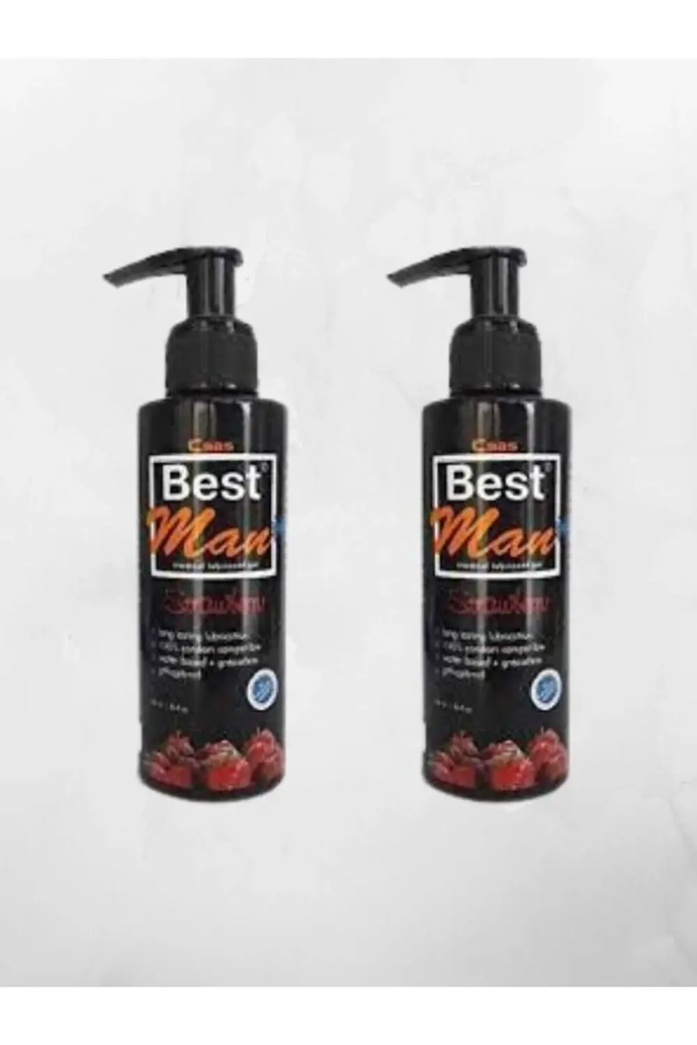 Bestman Çilekli Vajinal Anal Kullanıma Uygun Jel 2li 150ml+150ml