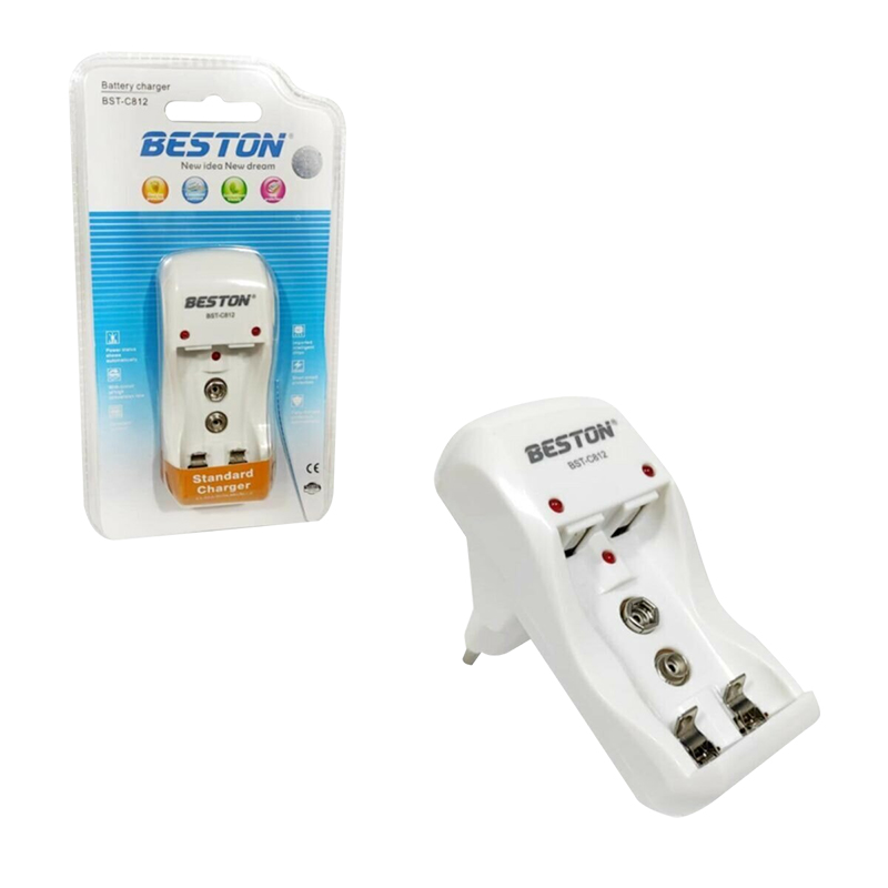 BESTON BST-C812 (2XAA-AAA*1X9V) PİL ŞARJ CİHAZI (4741)