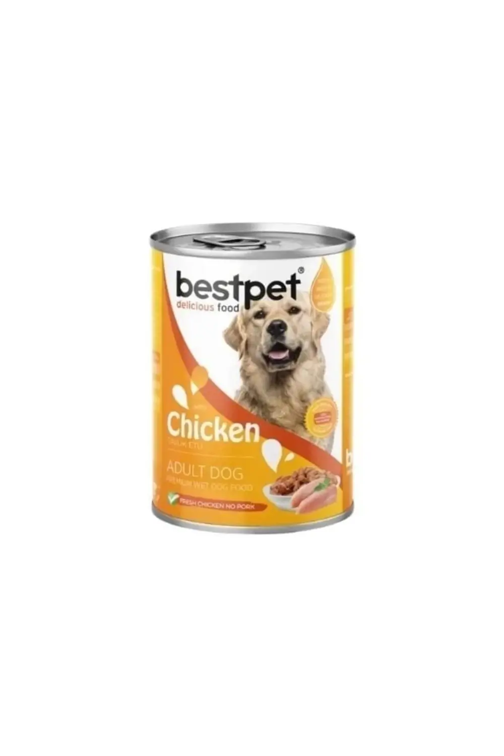 Bestpet Tavuklu Gravy Soslu Yetişkin Konserve Köpek Maması 400 Gr