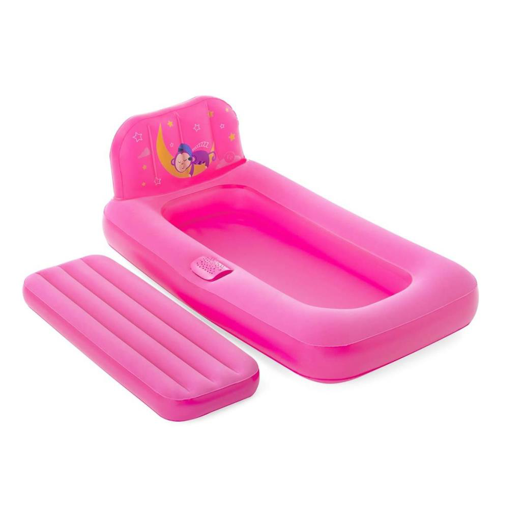 Just Cheap Store Bestway Fisher Price Pembe Çocuk Yataği