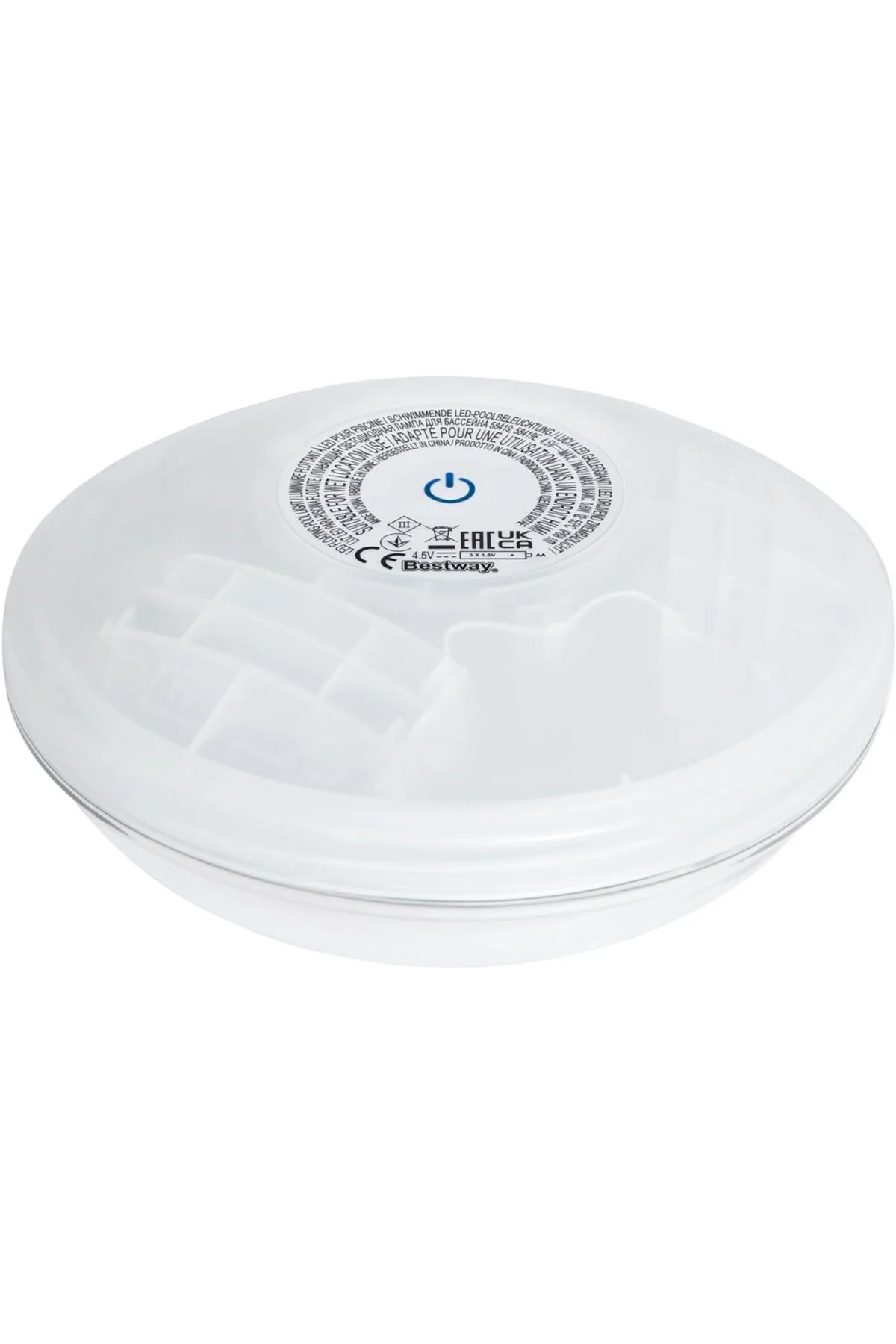Bestway Pille çalışır, yüzen LED lamba, çap 14 cm