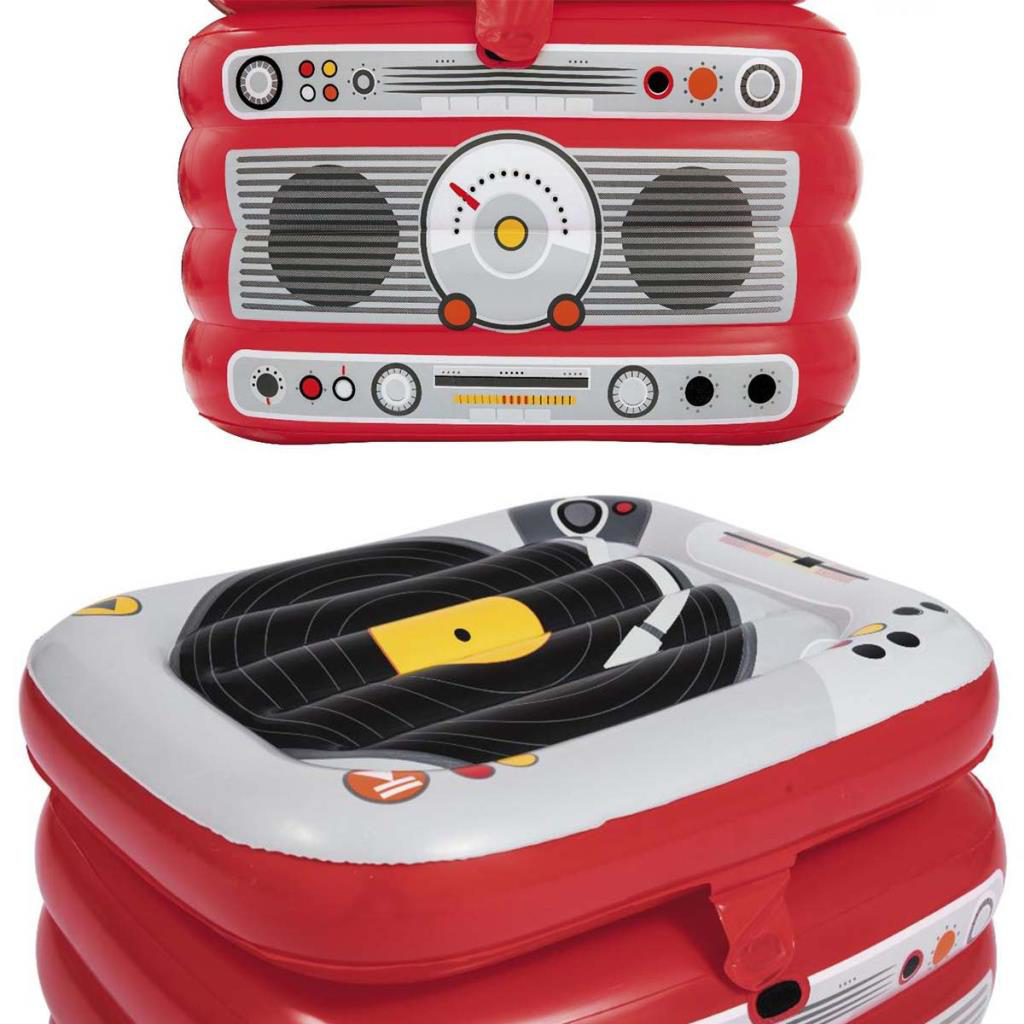 Bestway Retromusic Portatif Şişme Buzdolabı 31 Litre Bestway Retromusic Portatif Şişme Buzdolabı 31 Litre