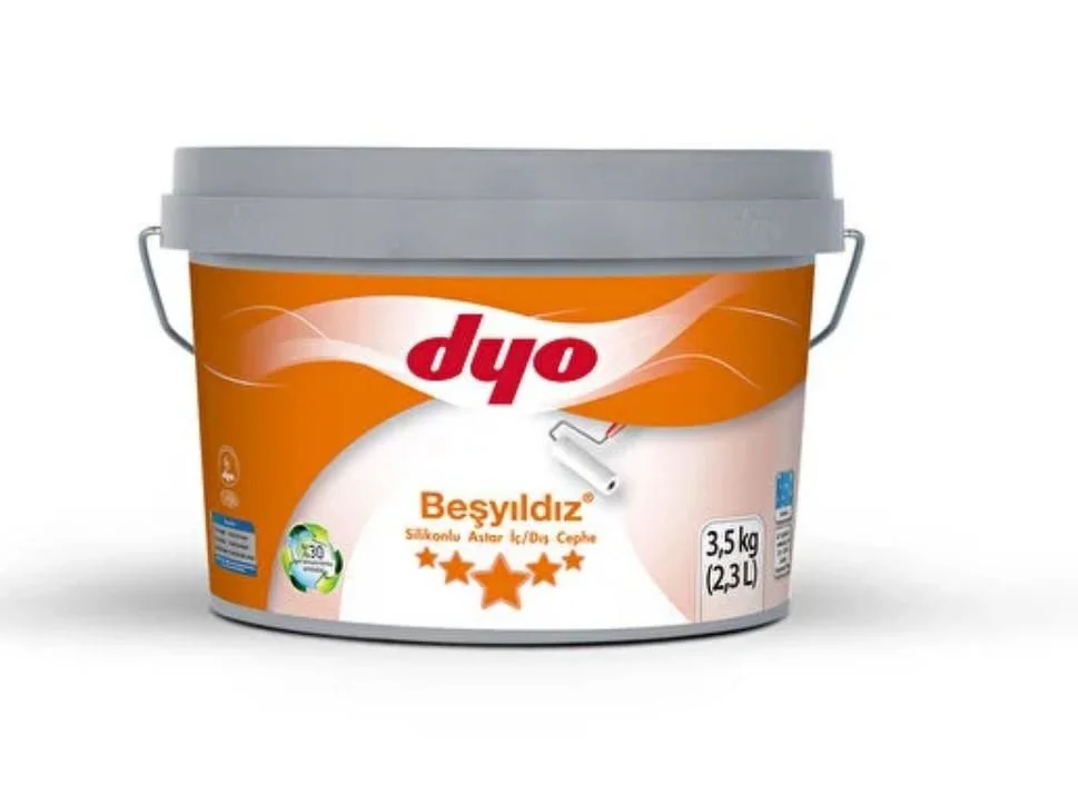 Beşyıldız lu İç Dış Astar 3,5 Kg Beyaz