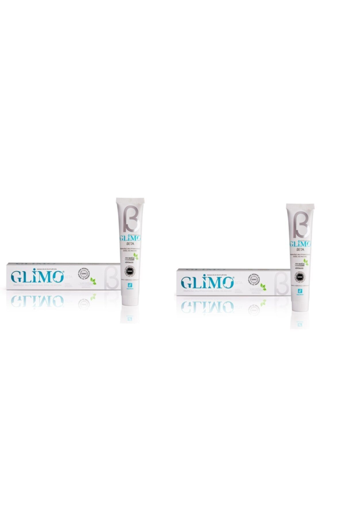 Glimo Beta Doğal Diş Macunu 20 Ml 2 Adet