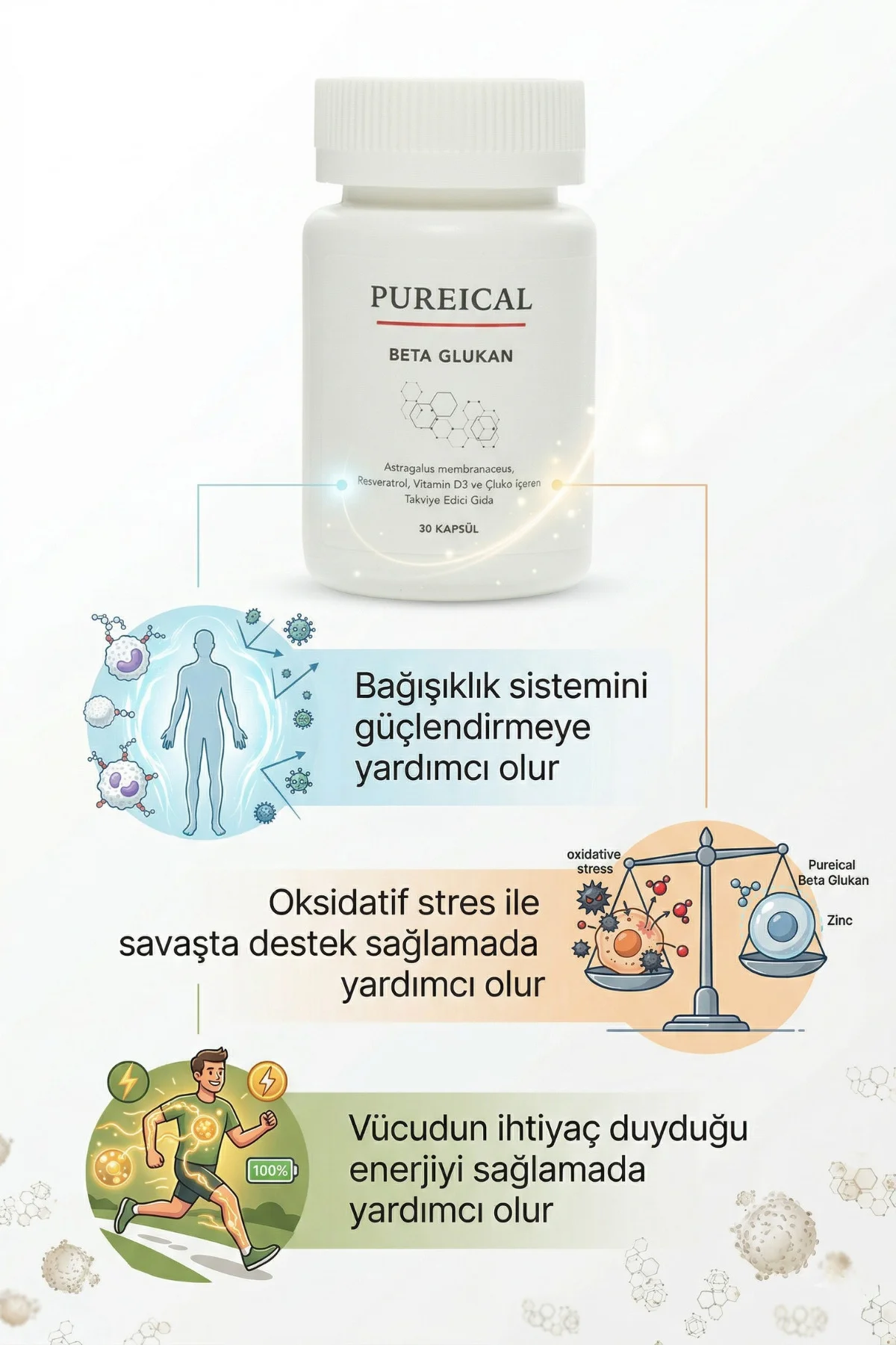 Beta Glukan Çin Geveni Karamürver Ekinezya Zencefil Resveratrol Ç