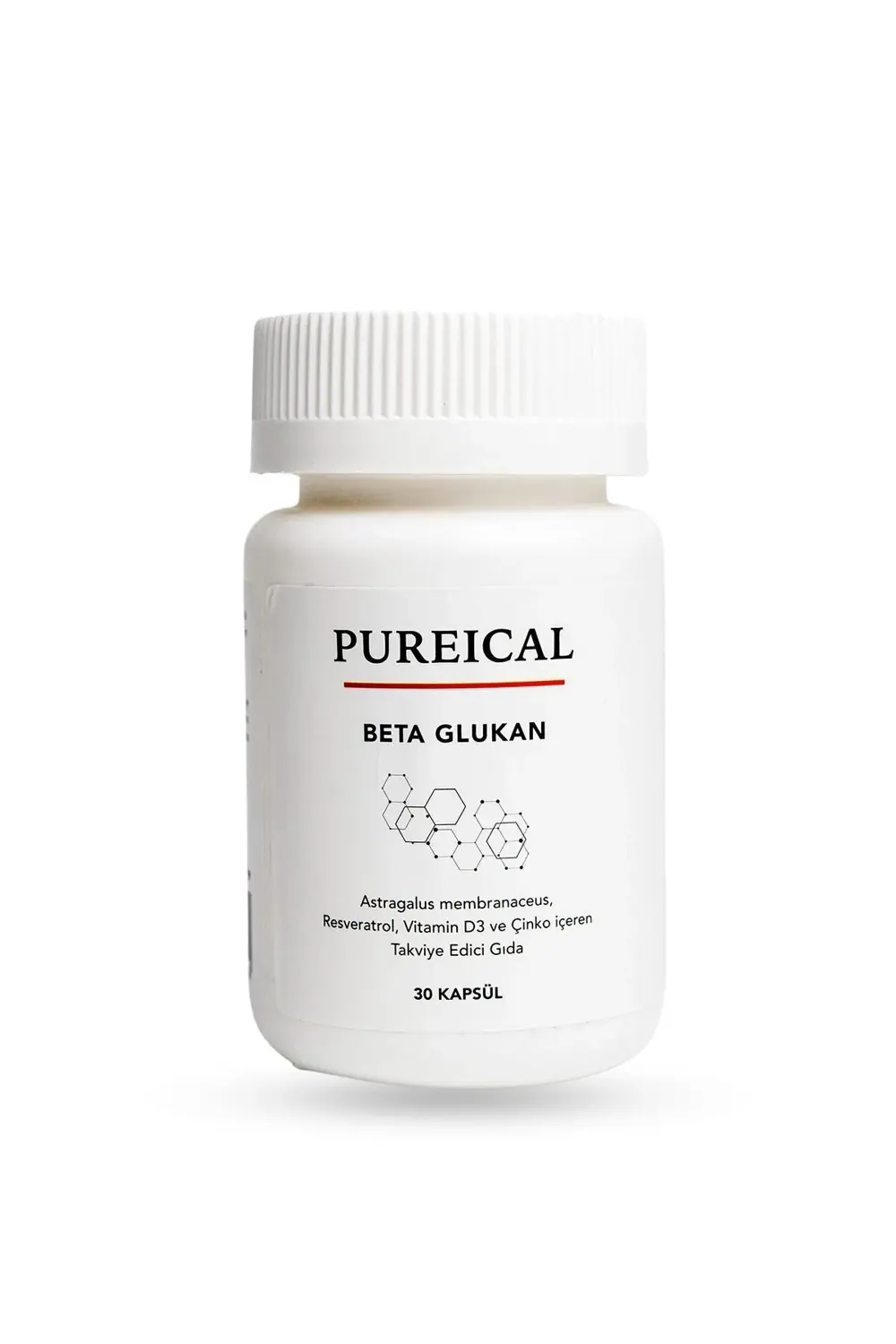 Beta Glukan Çin Geveni Karamürver Ekinezya Zencefil Resveratrol Çinko D vitamini 30 Kapsül