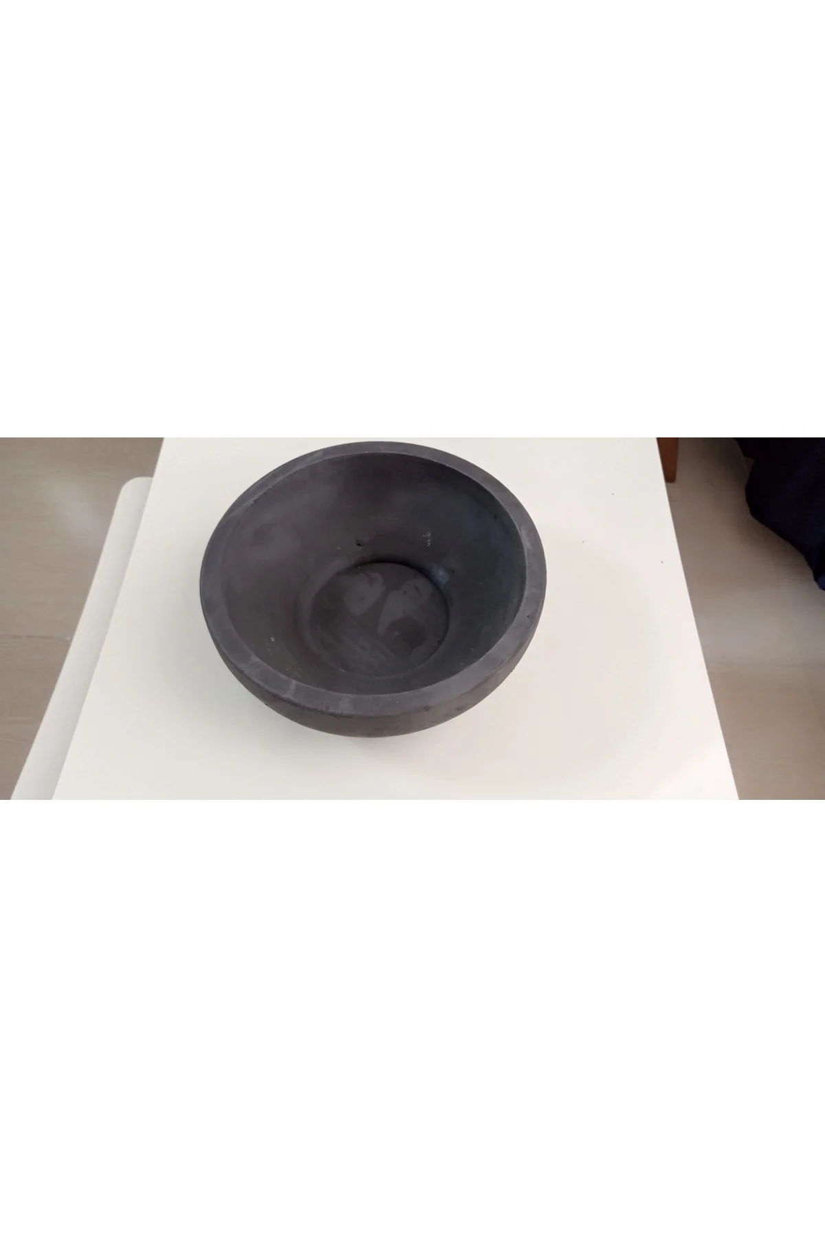 Beton Bonsai Saksısı siyah çift taban Beton Bonsai Saksısı siyah çift taban - Görsel 6