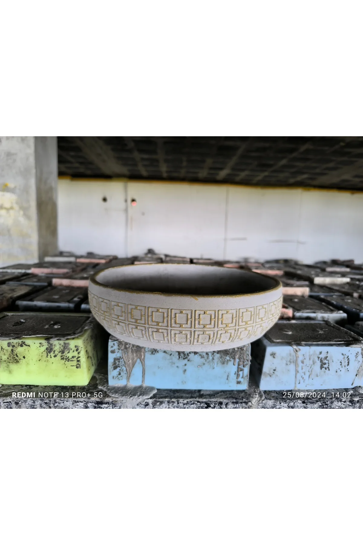 Beton orkide bonsai ve aranjman saksısı - Görsel 2