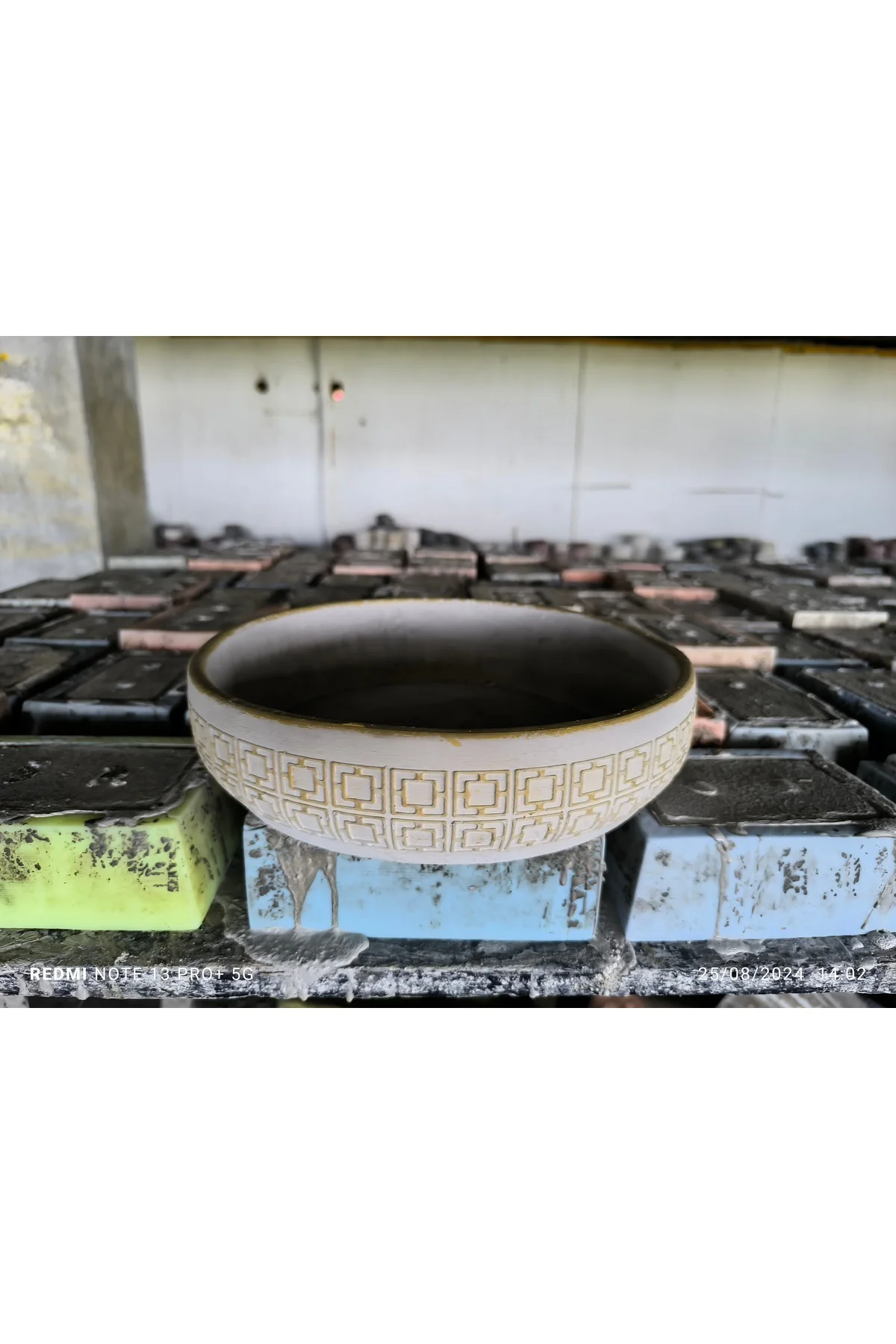 Beton orkide bonsai ve aranjman saksısı - Görsel 7