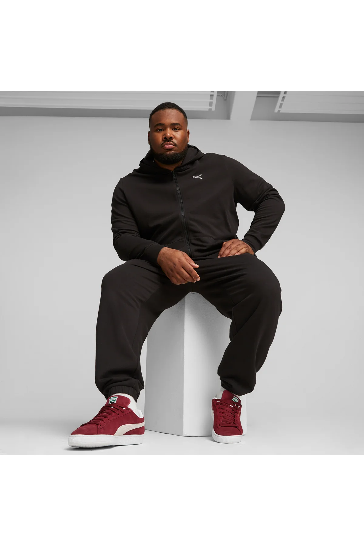 Better Essentials Fz Unisex Siyah Hoodie