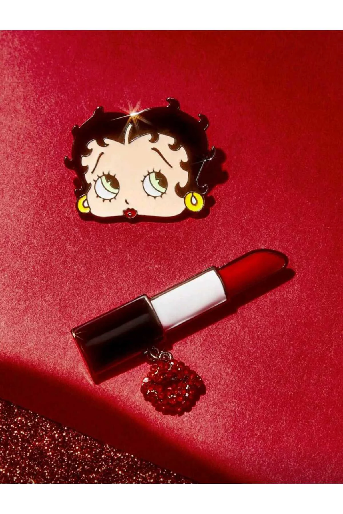 Betty Boop 2'li Broş Seti