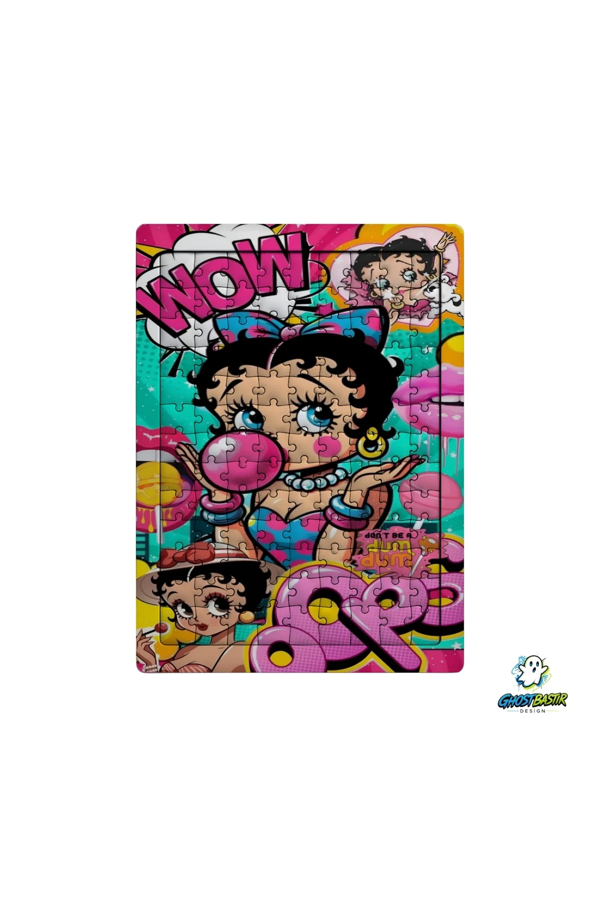 Betty Boop 99 Parça Ayaklı Puzzle – Dekoratif Çocuk Yapbozu 0143
