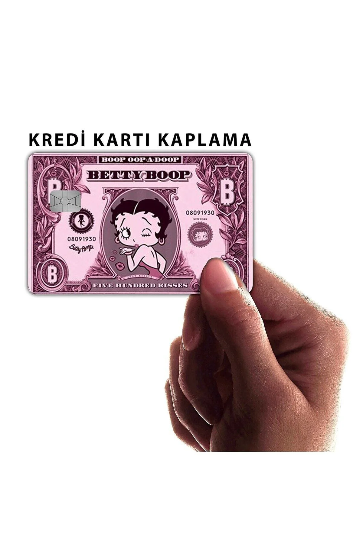 Betty Boop Kart Kaplama Sticker