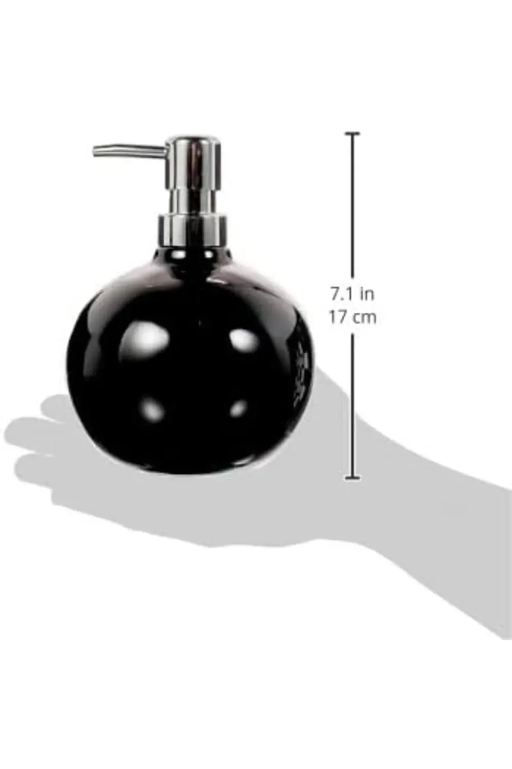 Bety Siyah Sıvı Sabunluk D-20510 395519