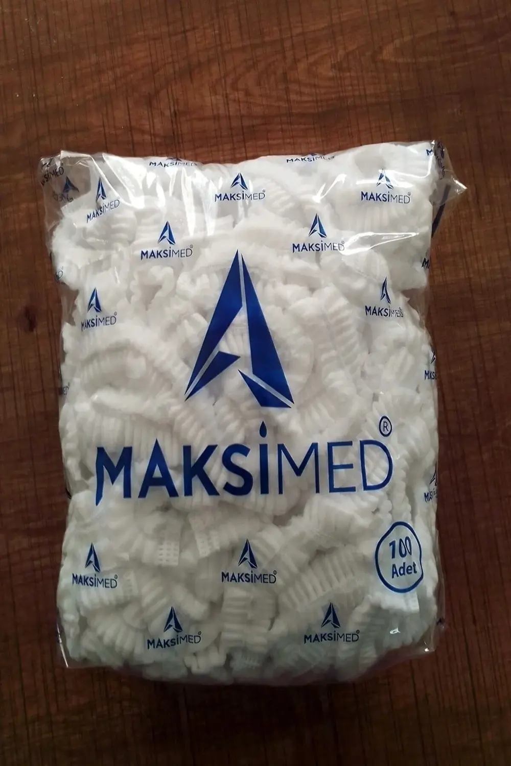 Beyaz 100lü Tela Bone Kullan At Tek Kullanımlık 100lü Bone