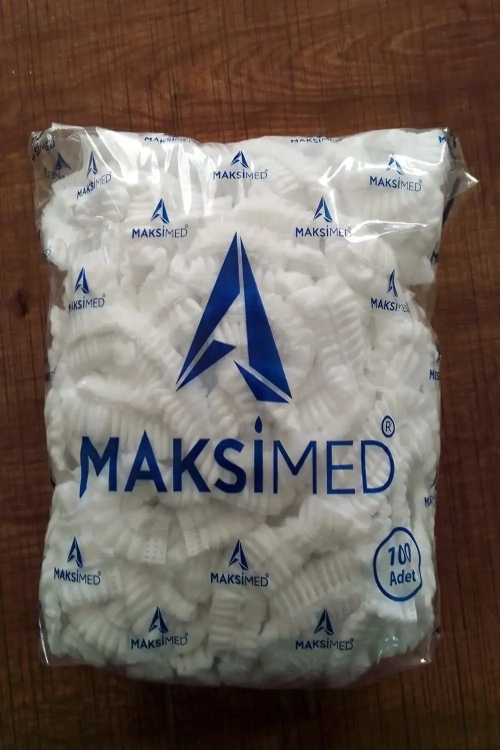 Beyaz 100lü Tela Bone Kullan At Tek Kullanımlık 100lü Bone