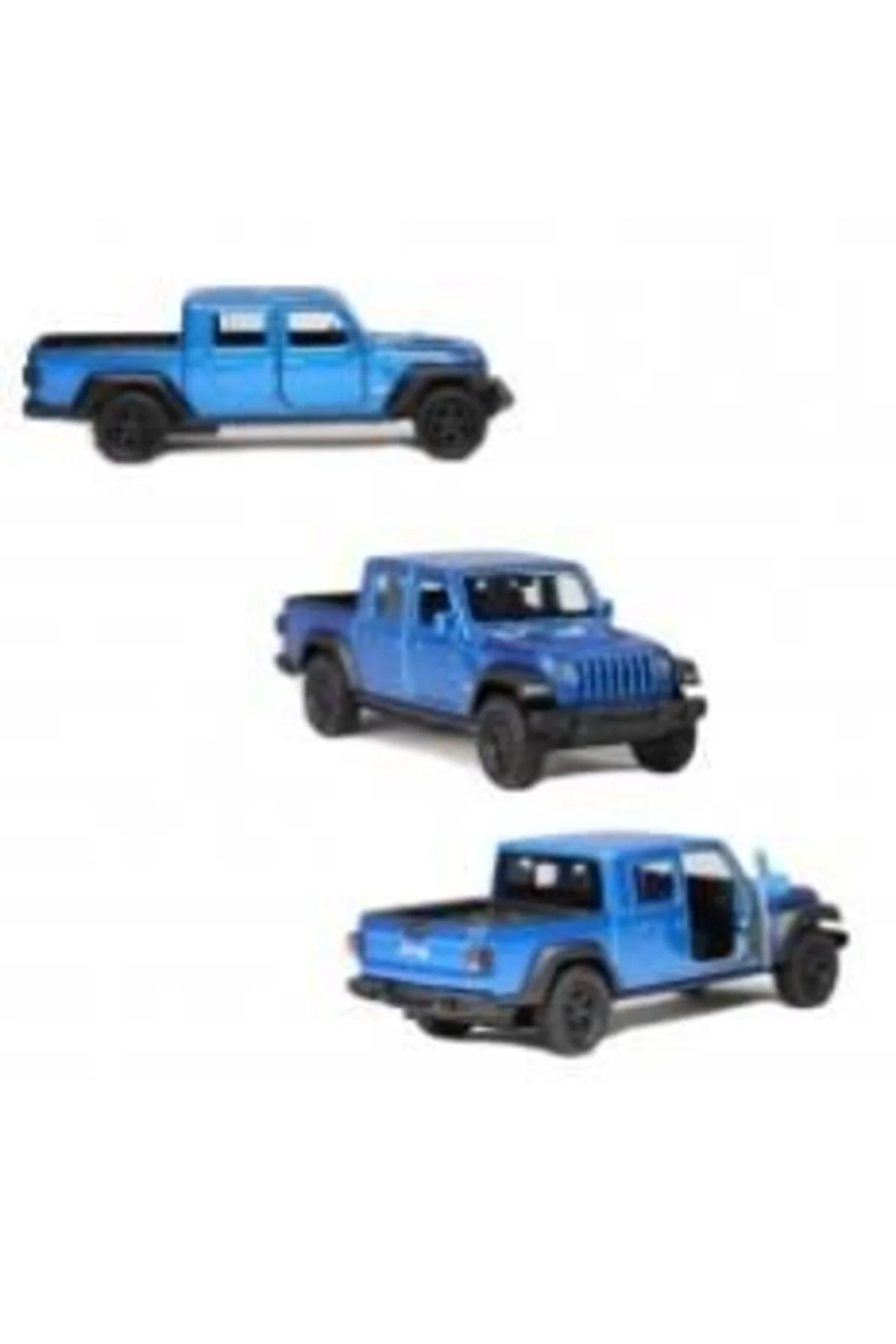 Beyaz 1:32 Jeep Gladiator Çek Bırak Model Araba, Lisinya koleksiy