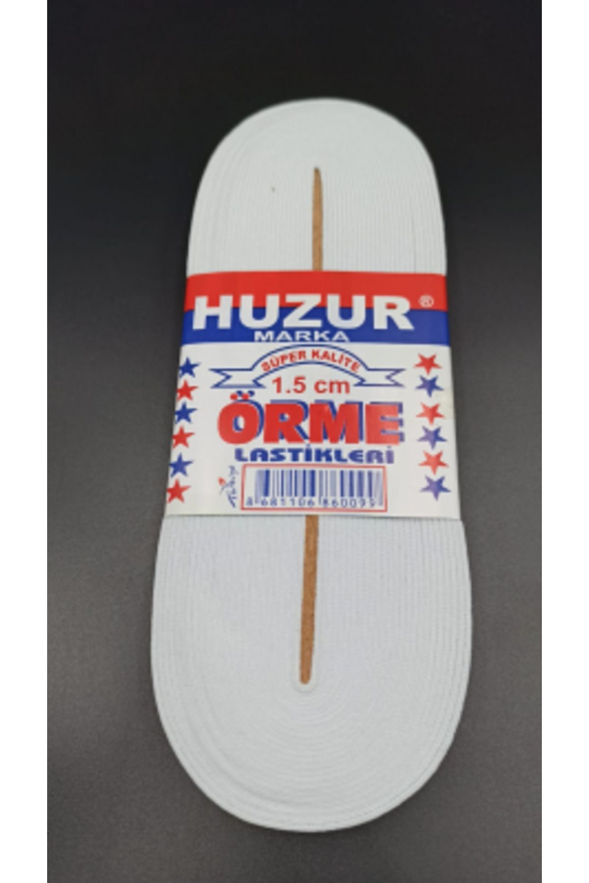 Ok Aksesuar Beyaz - 1.5Cm Paça Lastik Yassi Gniş 10Mt.  Go50603568750