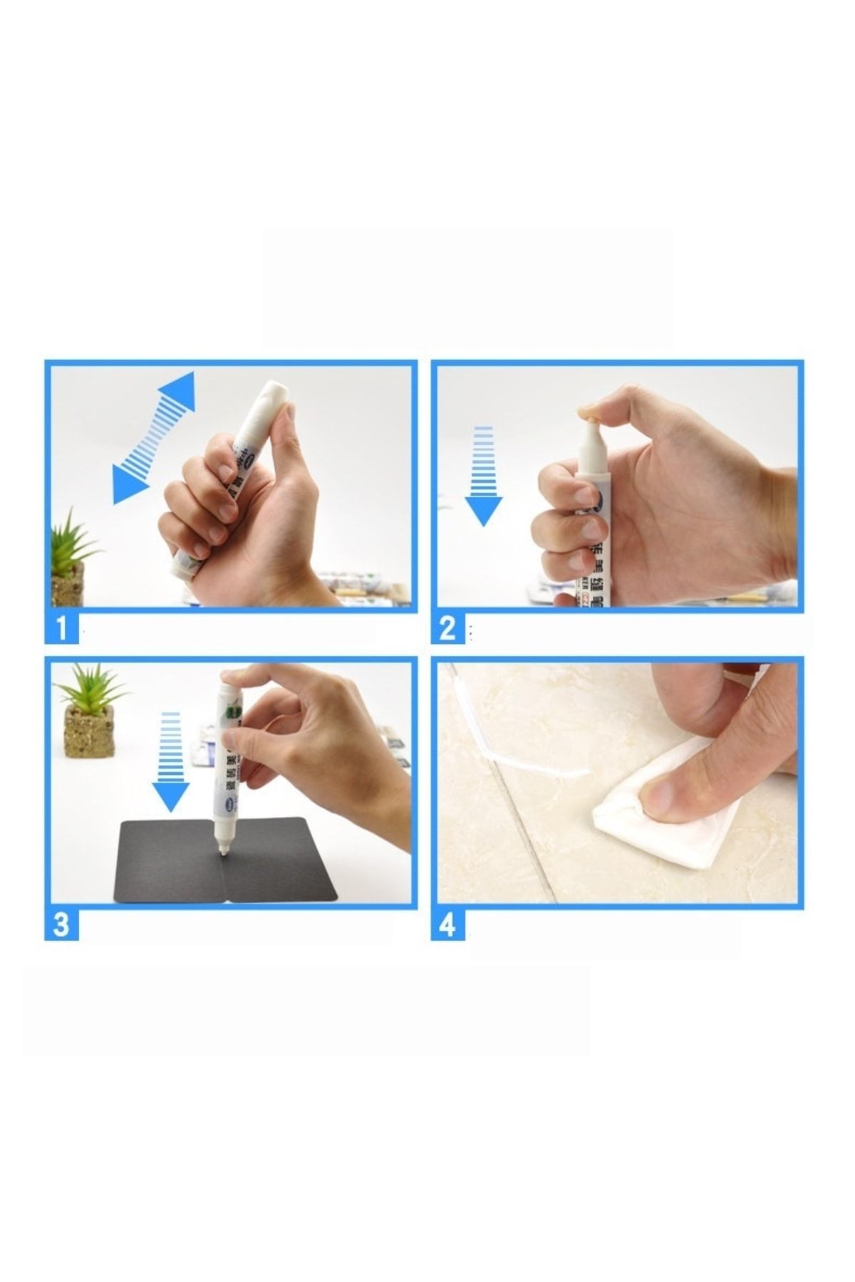 Homecare Beyaz 30 Metrelik Fayans Derz Boyası Seti 716811