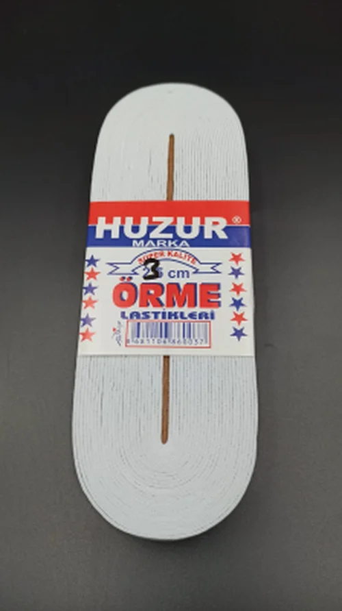Beyaz - 3CM Paça Lastik Yassı Geniş 10MT. Fiyatı, Yorumları ve Özellikleri