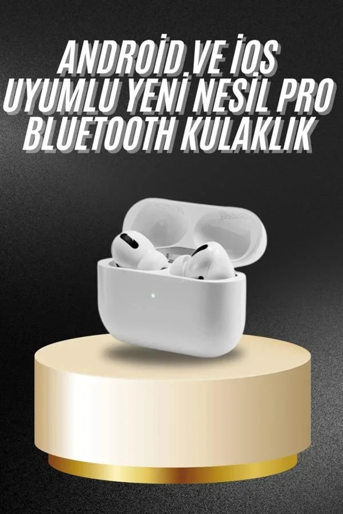 Beyaz Android ve İOS Uyumlu Yüksek Performanslı Uzun Pil Ömrü