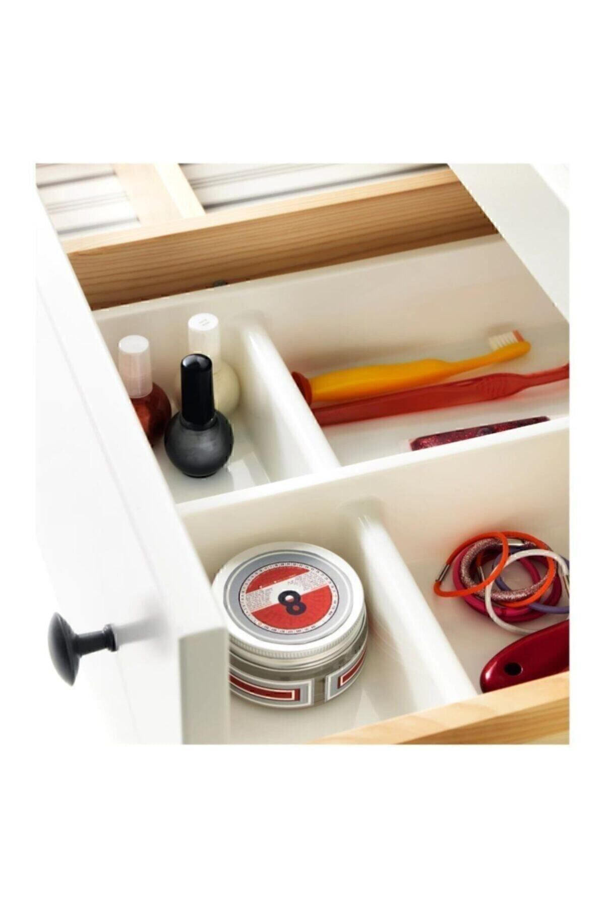 İkea Beyaz Billingen Bölmeli Çekmece İçi Düzenleyici Beyaz 17 X 32.5 C