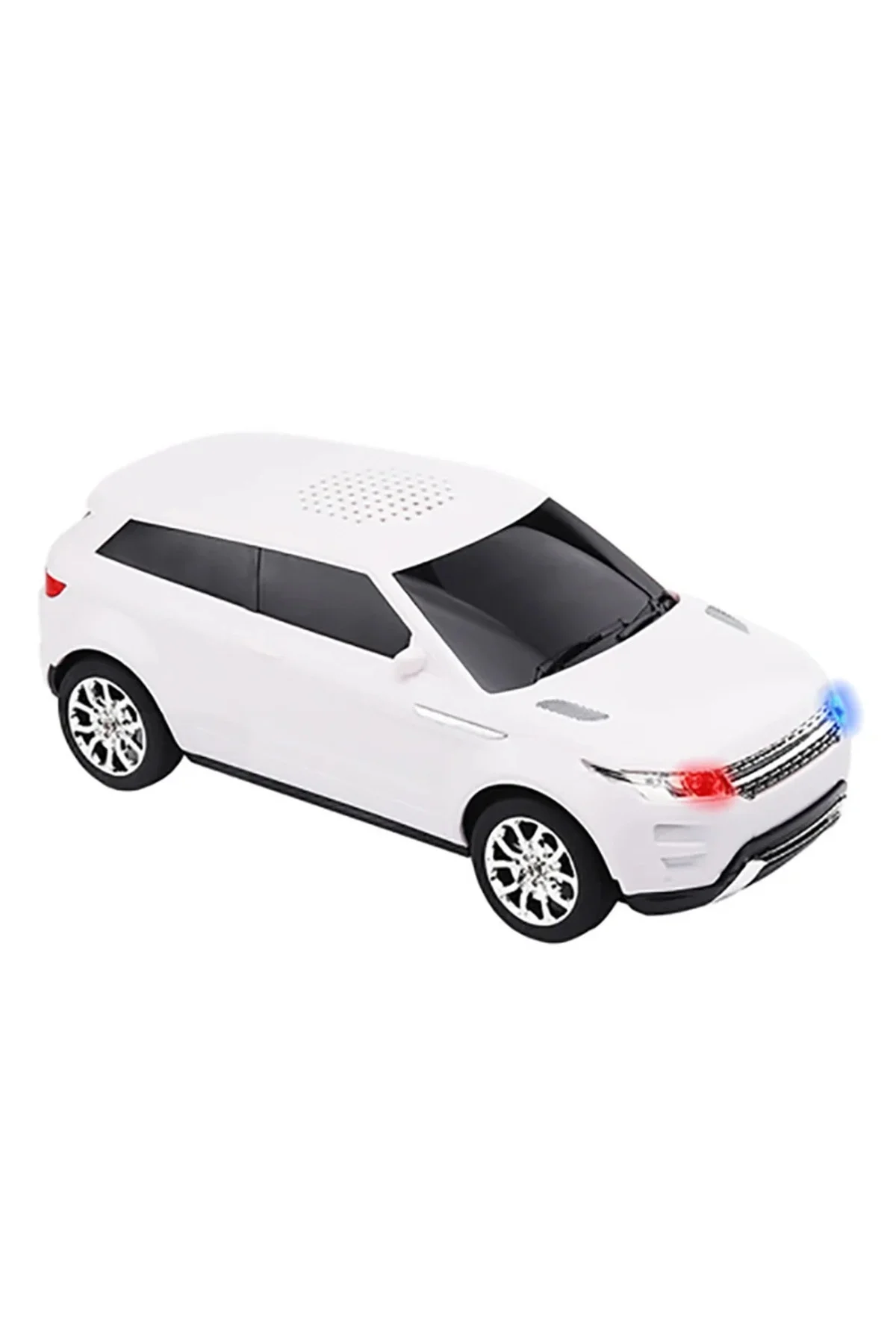 Beyaz bluetooth hoparlör mp3 çalar fm radyo sd kart usb aux çoklu bağlantı 5 saat dinleme
