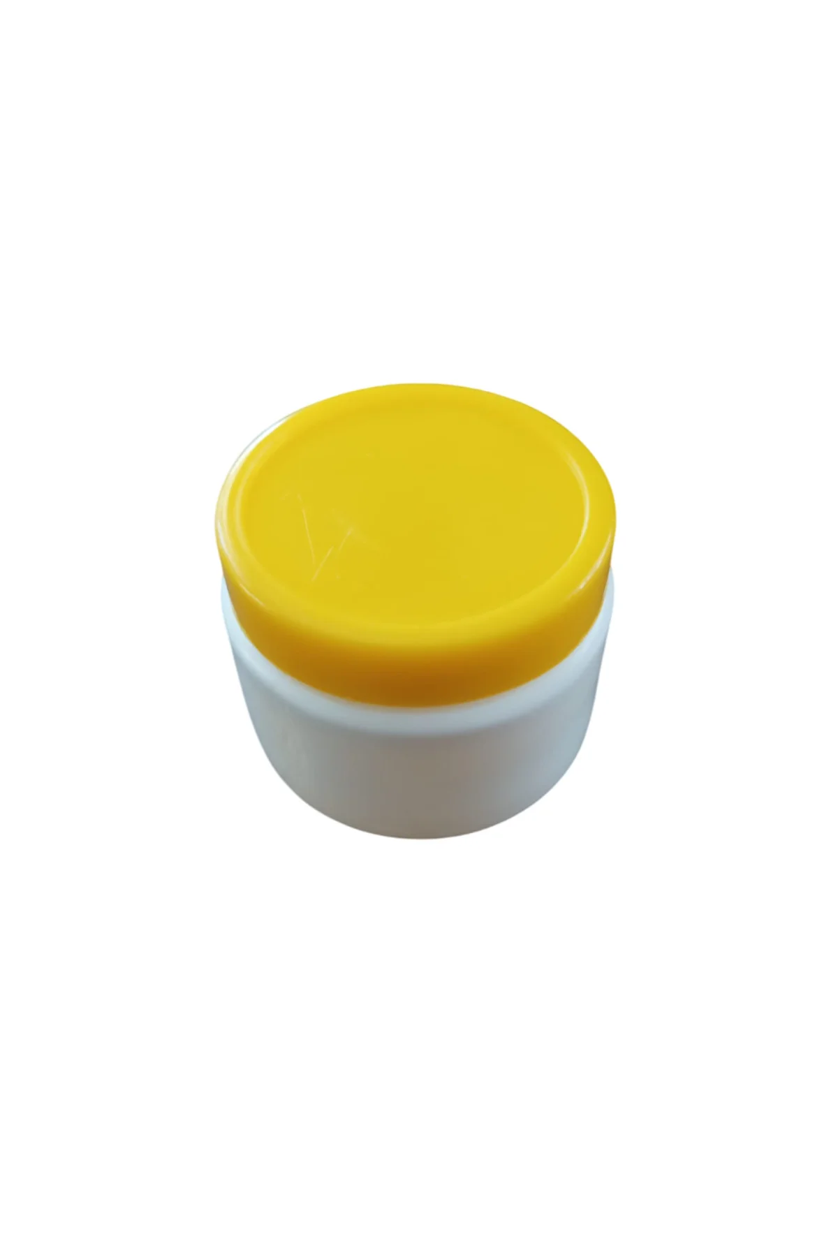 Beyaz Boş Mini Krem Kutusu 25 ML-Seyahat Boy Şampuan Losyon Krem 