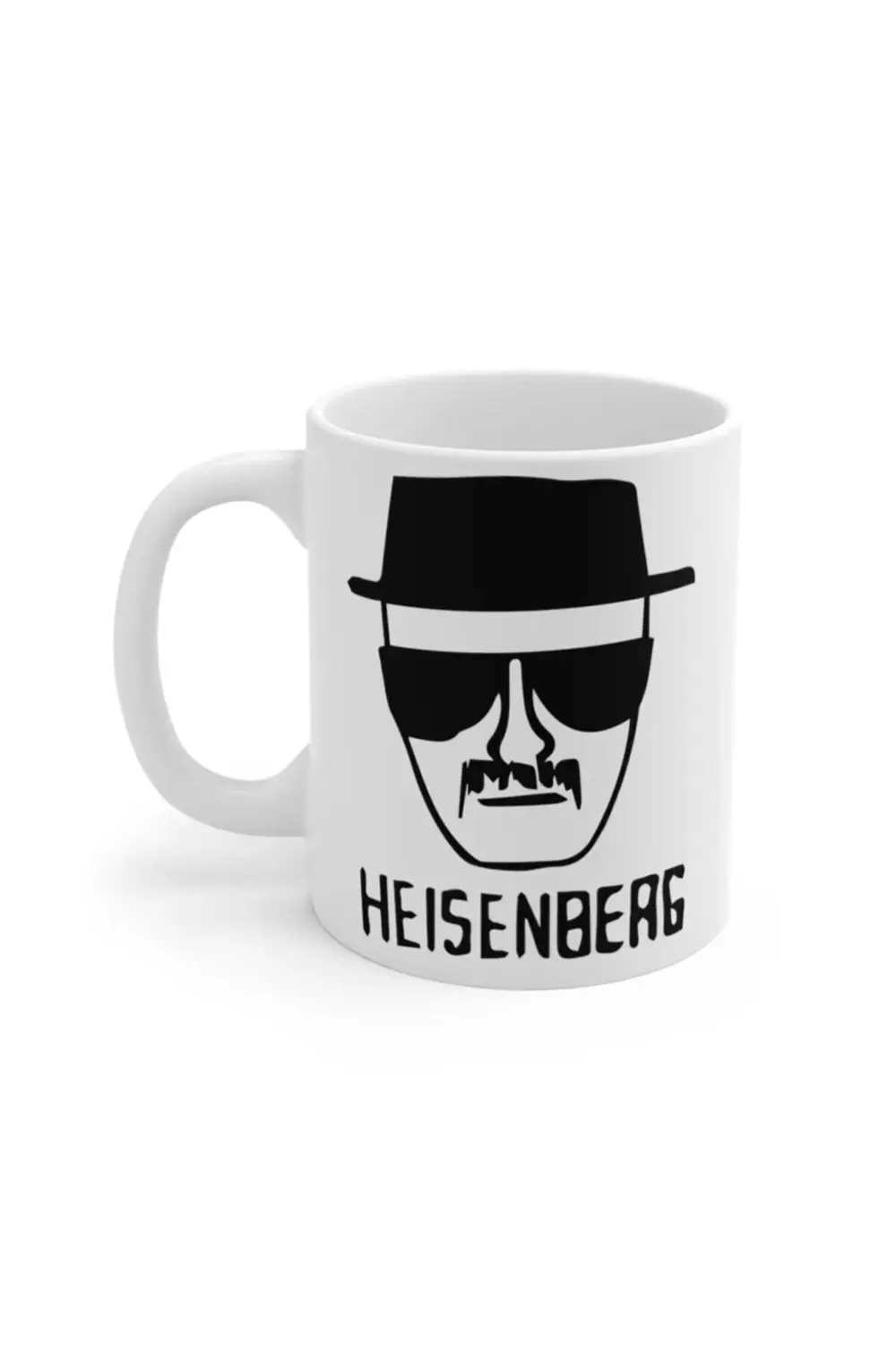 Beyaz Breaking Bad Heisenberg Baskılı Kupa Bardak