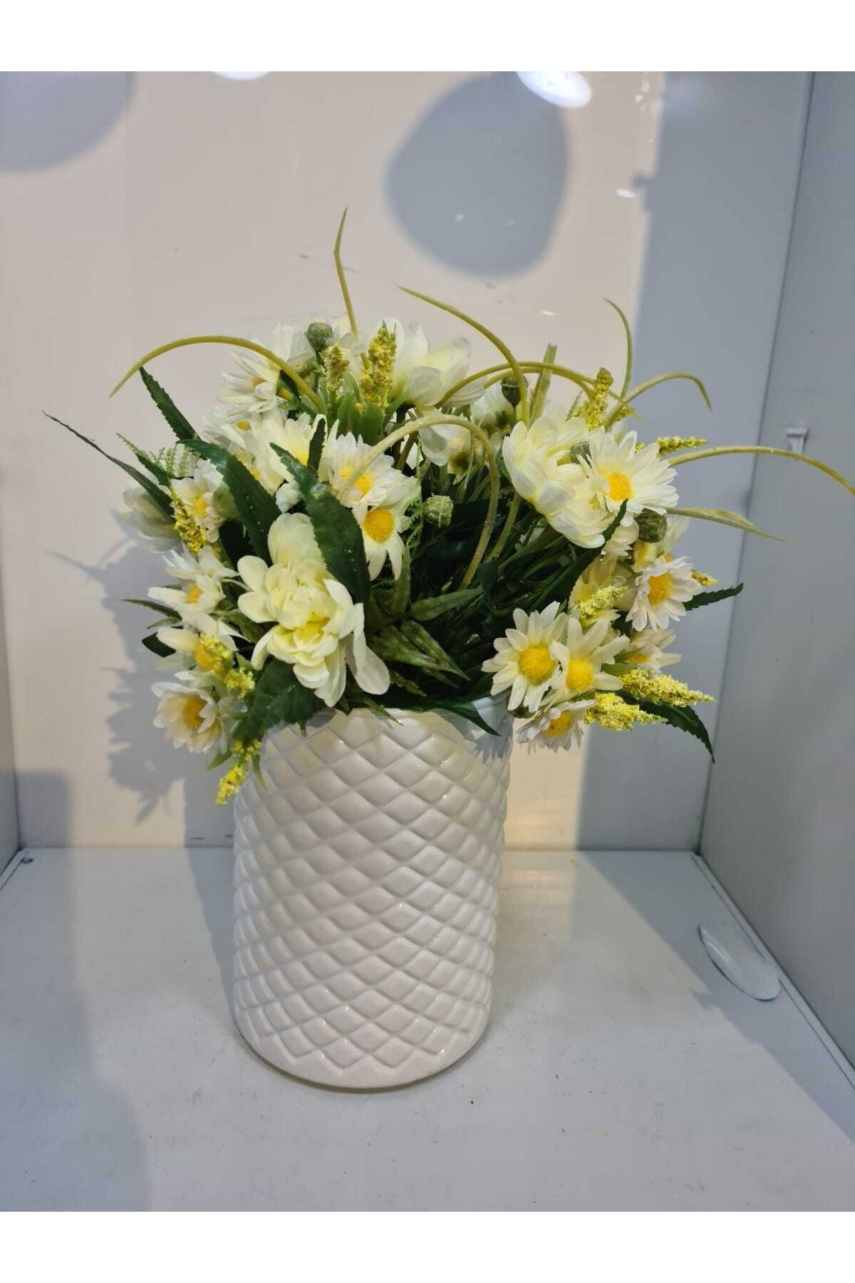 Vitale Beyaz Buket Yapay Çiçek