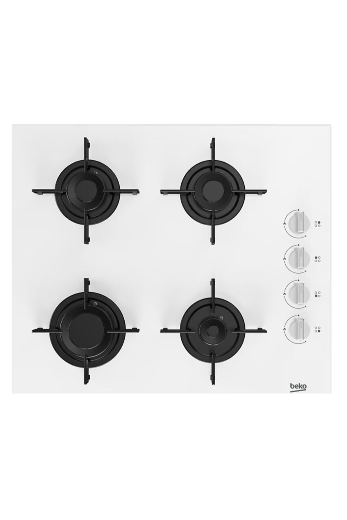 Beko Beyaz Cam Avantajli Ankastre Set - 3’Lü 6 Fonksiyon  Ankastre Set