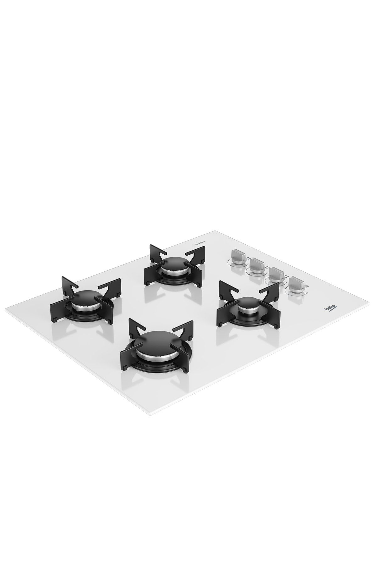 Beko Beyaz Cam Buhar Destekli 3’Lü Ankastre Set (Firin + Ocak + Davlum