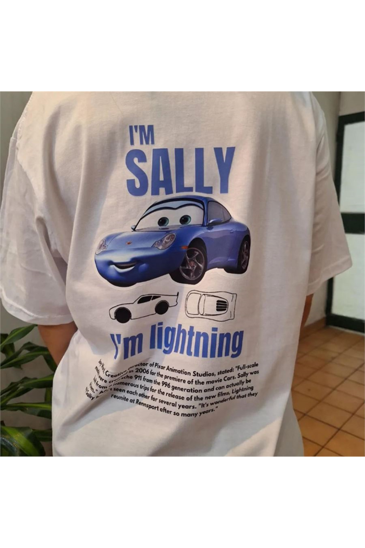 Beyaz Cars I'm Sally - I'm Lightning Unisex T-Shirt