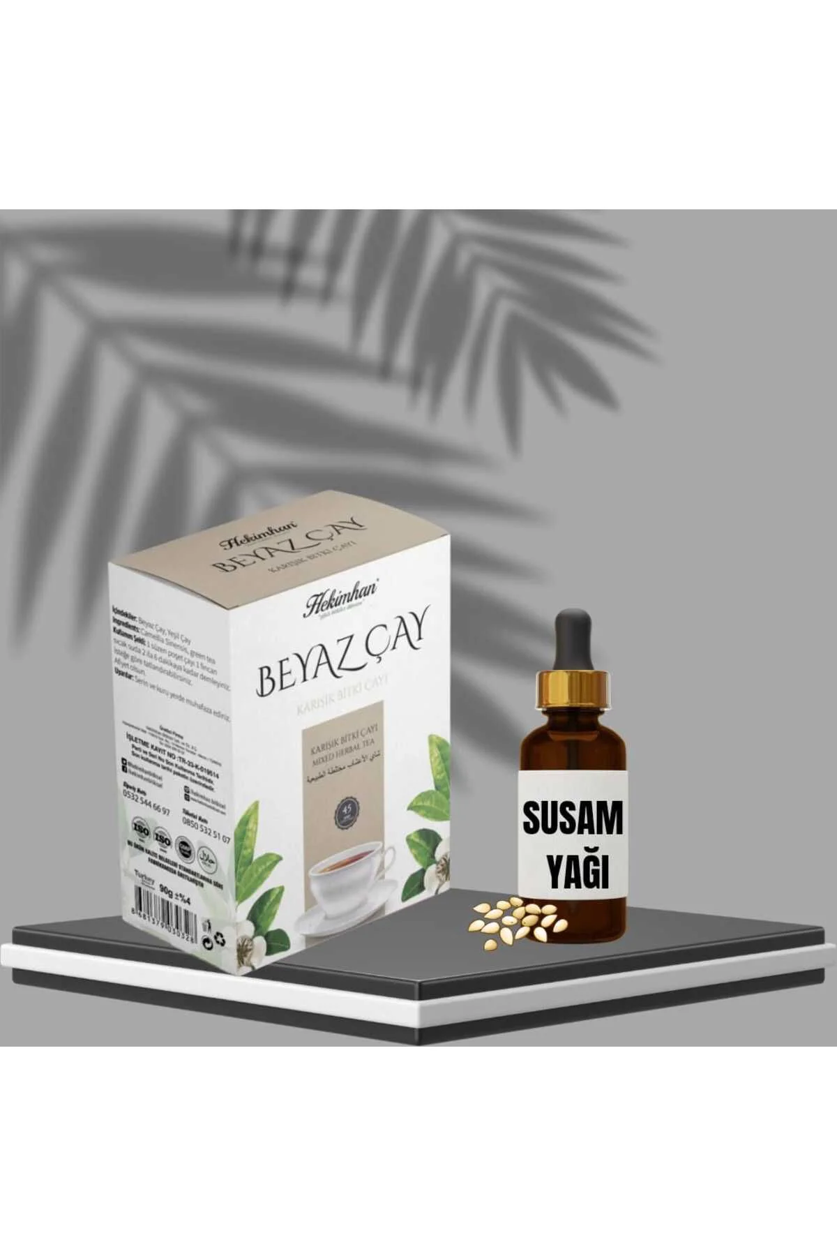 Beyaz Çay 40'lı ve Susam Yağı