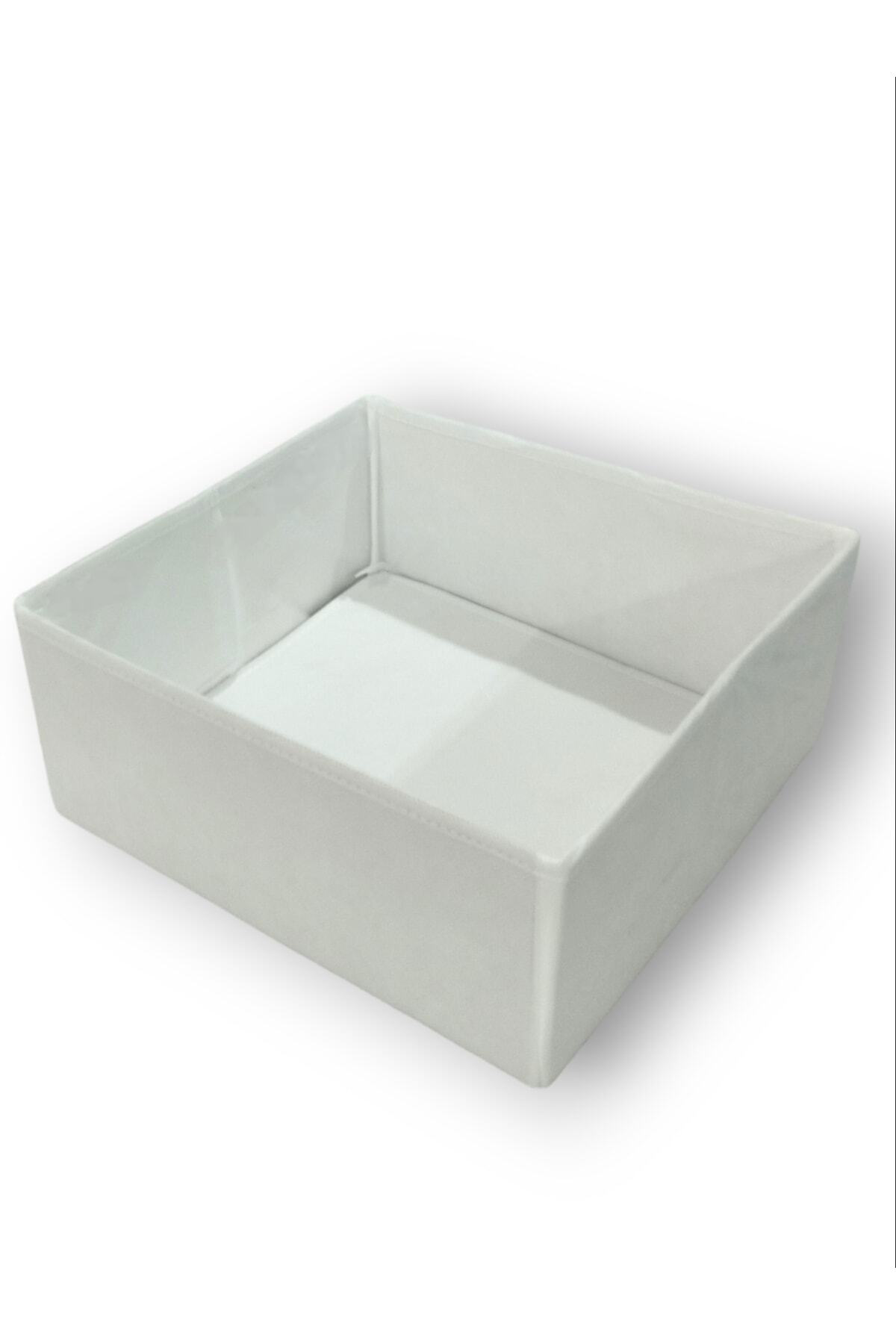 Beyaz Çekmece Içi Düzenleyici Organizer - Çok Amaçlı Dolap Içi Ku