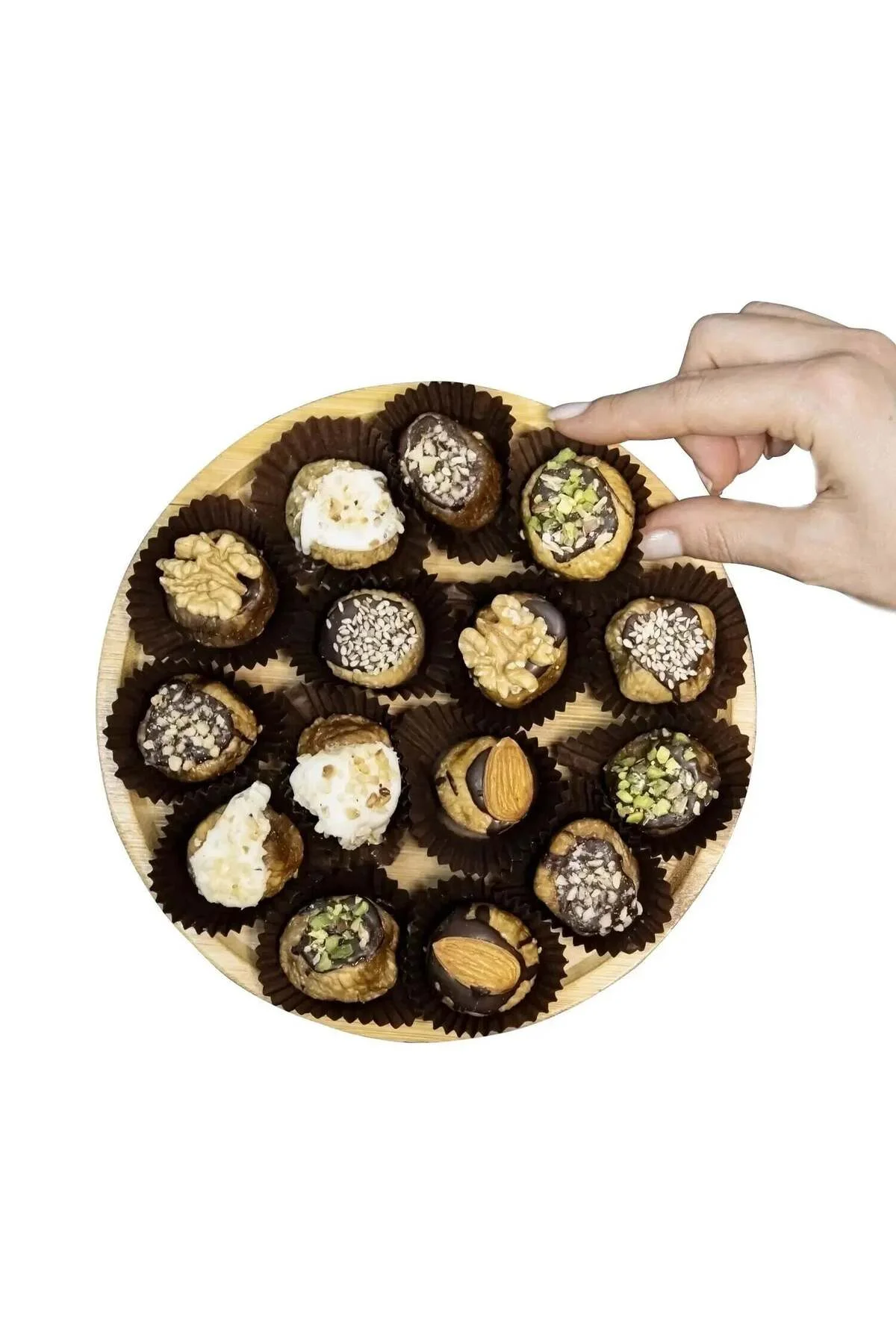 Beyaz Çikolatalı Saray İnciri 1000 g
