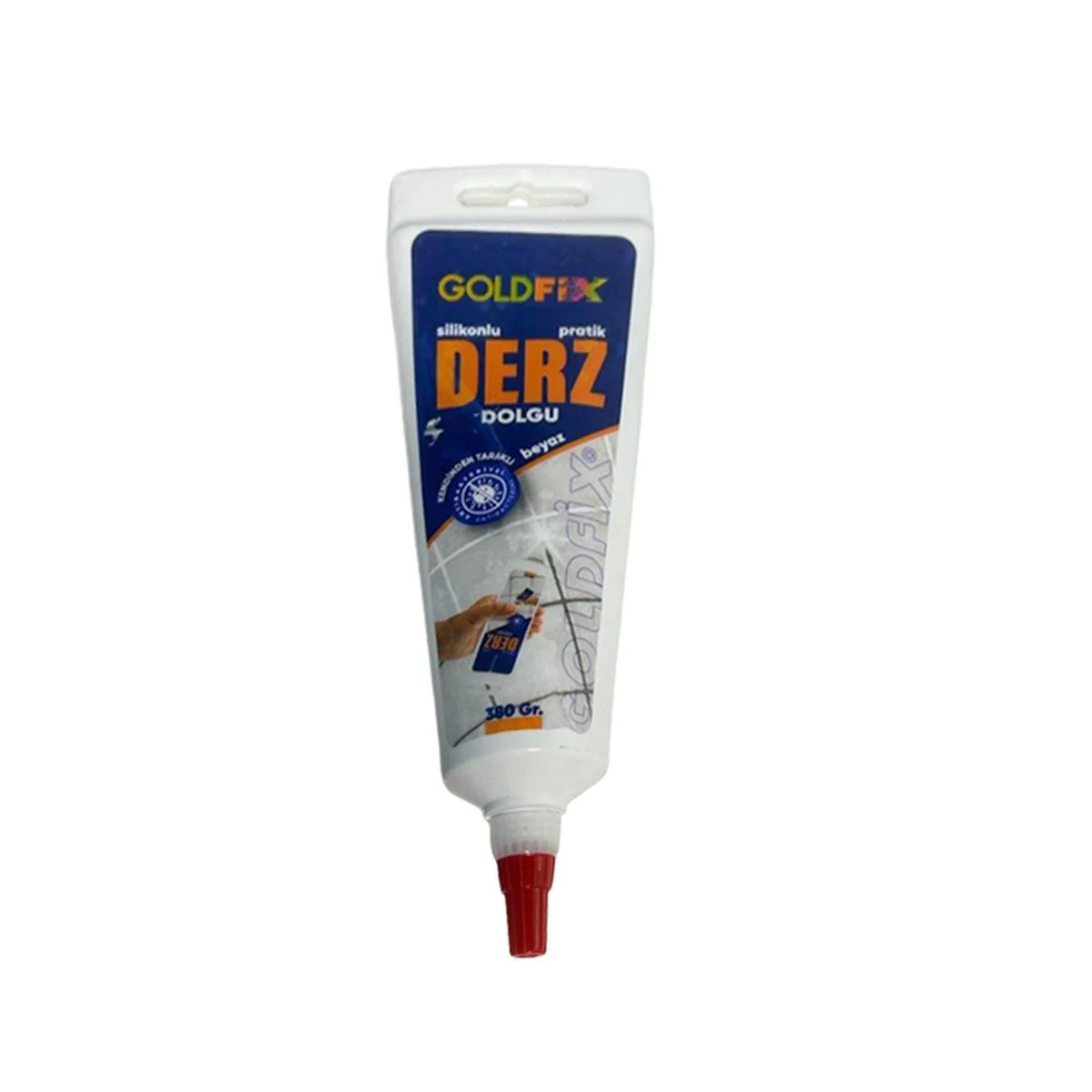 Beyaz Derz Dousu - Labo Küvet Fayans Derzi kalemi 380gr + Sökme Temizleme Spatula Set
