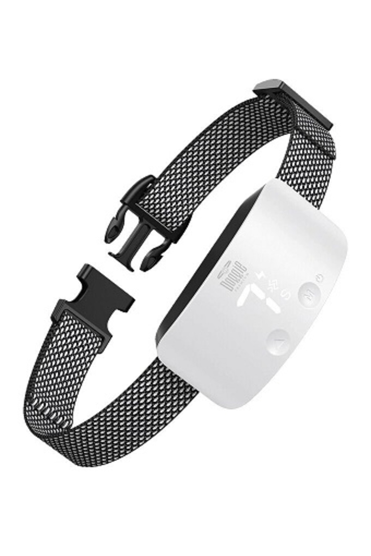 Doggie Beyaz Eğitim Tasması - Ayarlanabilir Titreşim Ve Sesli Kontrol