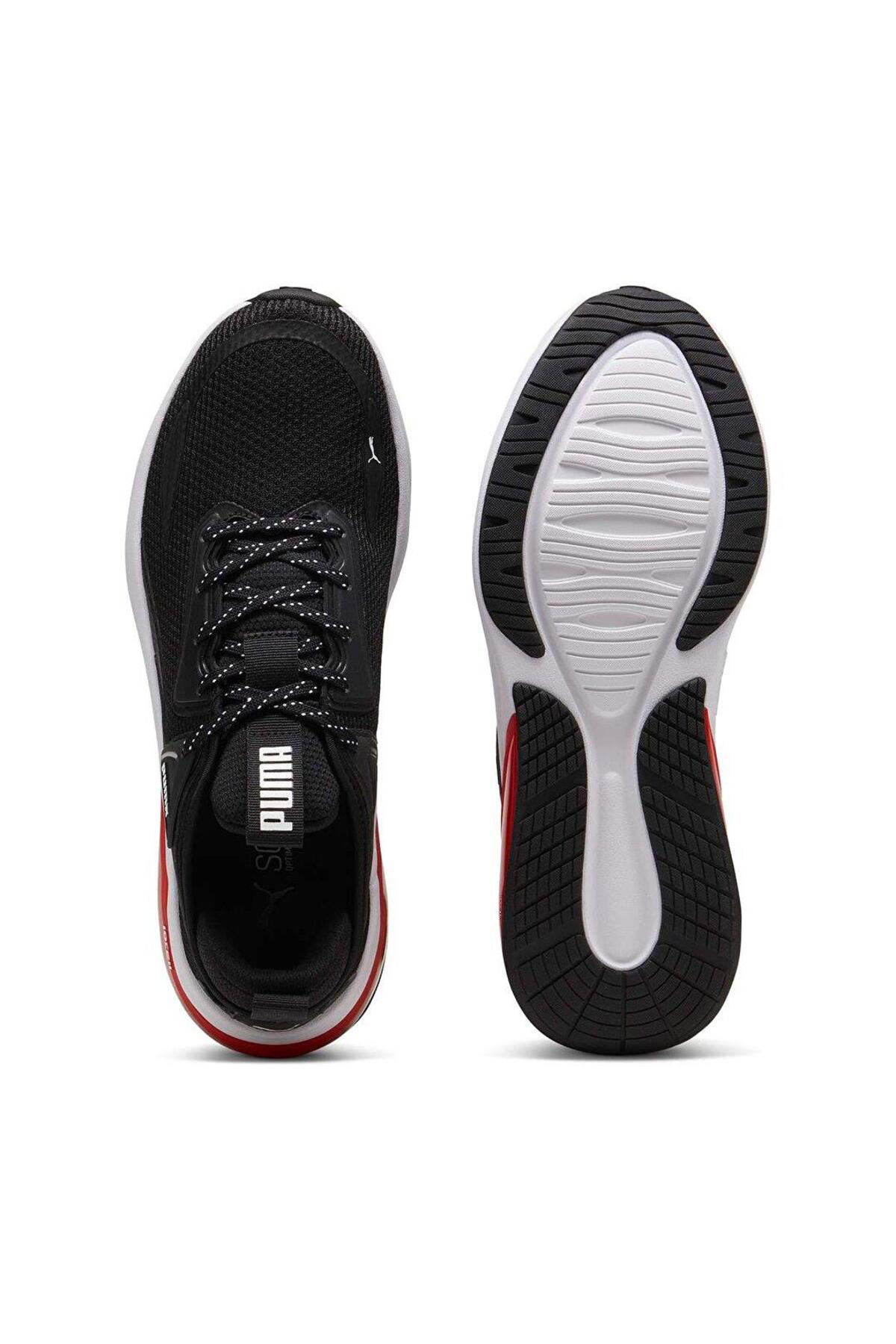 Puma Beyaz Erkek Kapüşon Yaka Normal Bel Regular Fit Sweatshirt Aqyft0