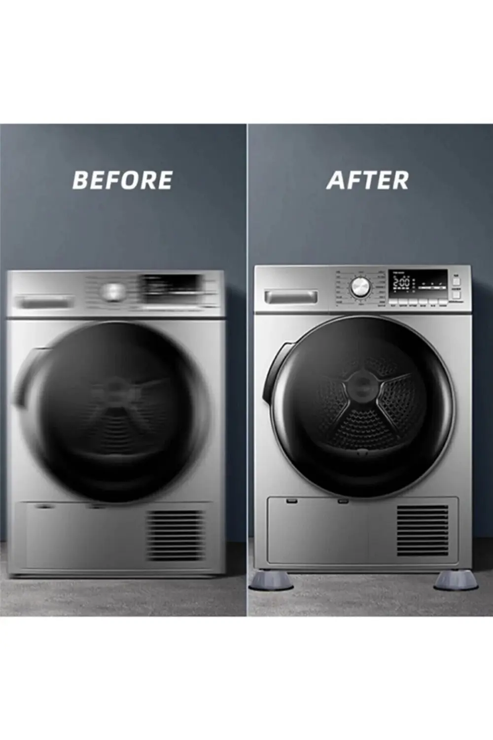 Beyaz Eşya Altlığı Ayağı 4 Adet Çamaşır Bulaşık Makinası Buzdolab