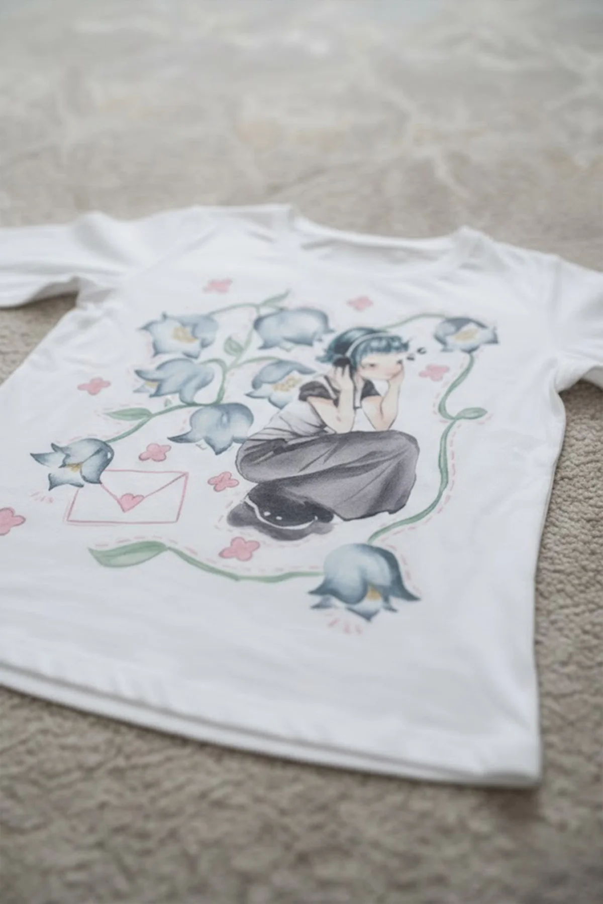 Beyaz Girl İn Flowers Gotik Grunge Y2K Uzun Kollu Crop Beyaz Girl İn Flowers Gotik Grunge Y2K Uzun Kollu Crop