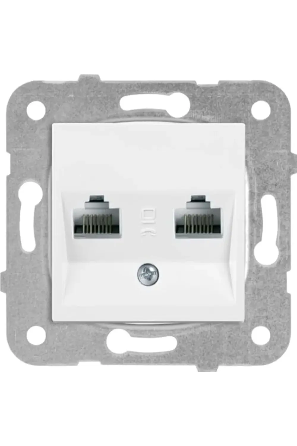 Beyaz İkili Cat6 Mekanizma 1154848