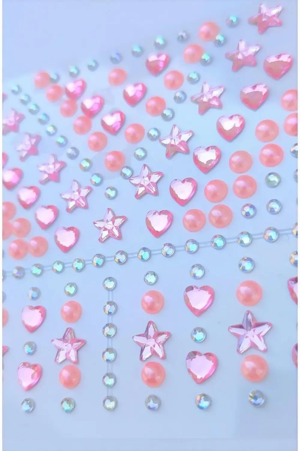 Beyaz Inci, Yıldız, Kalpli Model 159 Adet Işıltılı Yüz Ve Vücut T