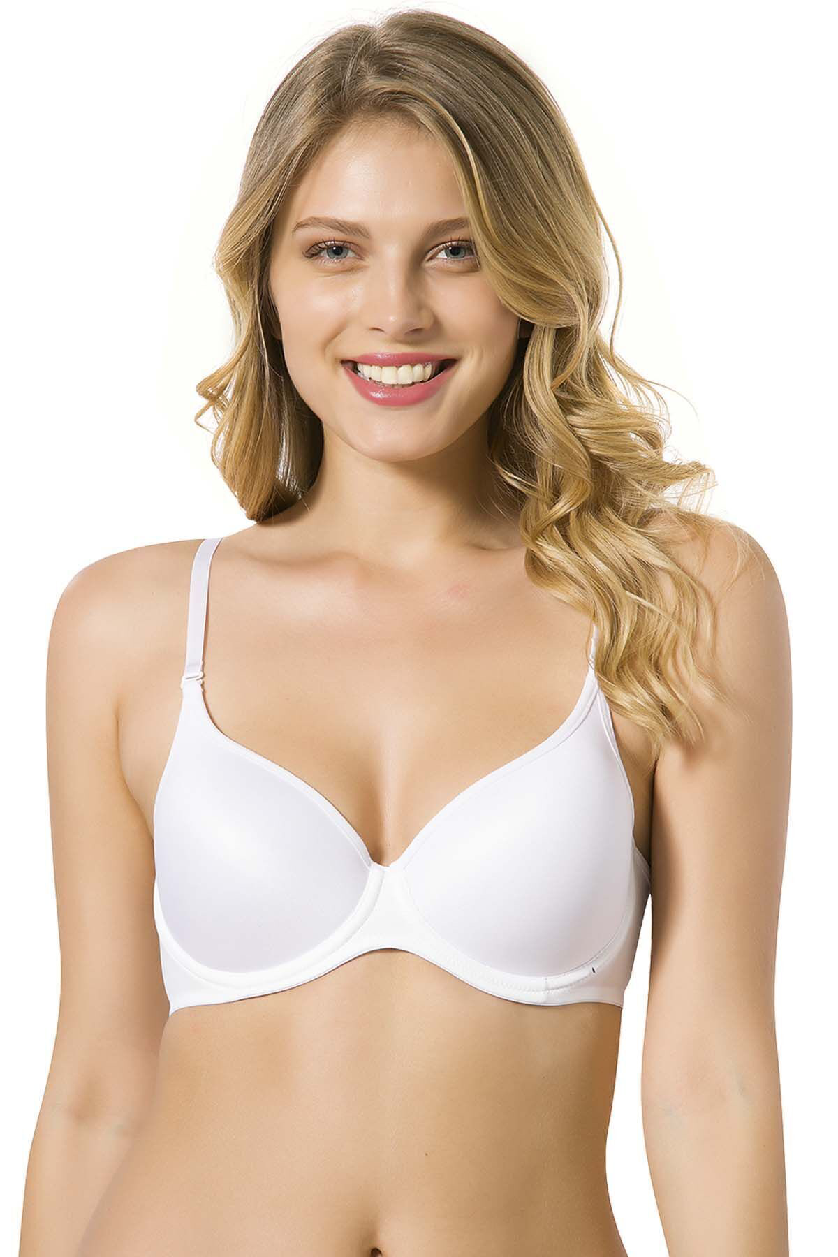 Le Jardin Beyaz Jasmin Desteksiz Dolgusuz Sütyen Yeni Sezon