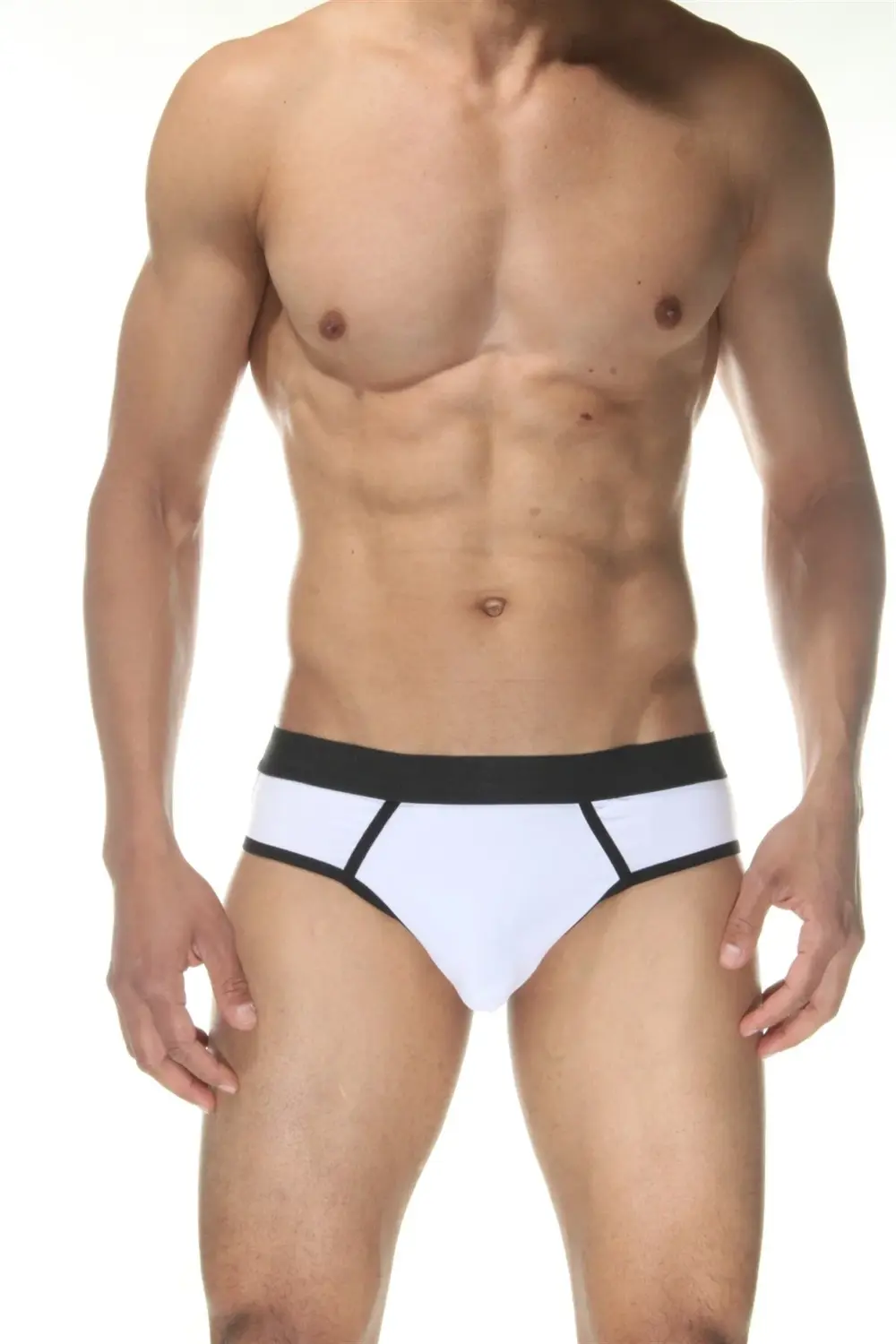 Pilelistore Beyaz Jockstrap Fantezi İç Giyim