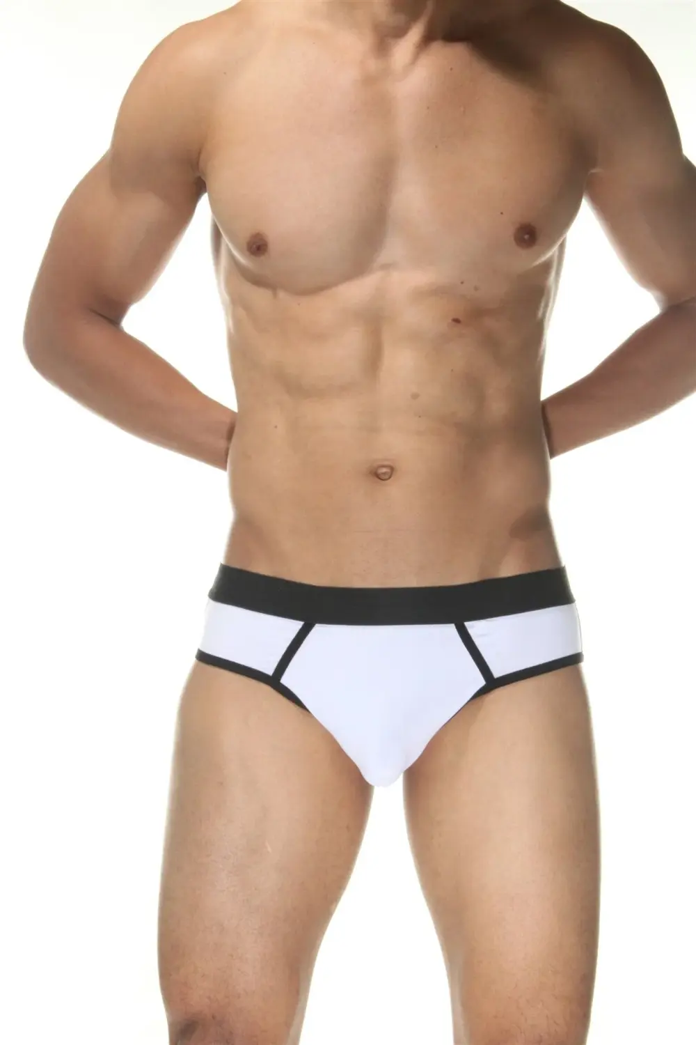 Pilelistore Beyaz Jockstrap Fantezi İç Giyim