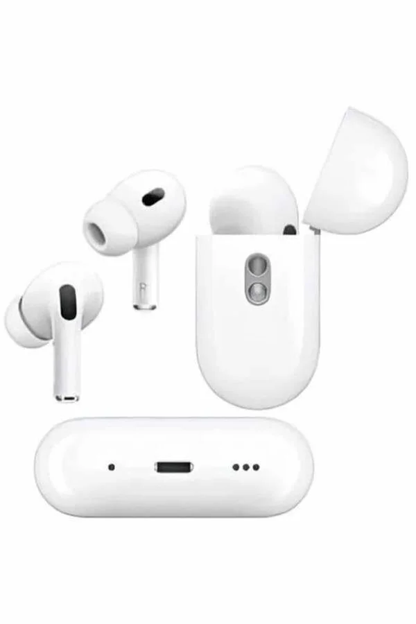 Beyaz Kablosuz Kulaklık - İOS & Android Uyumlu, Uzun Pil Ömrü ve Powerbank Kılıfı