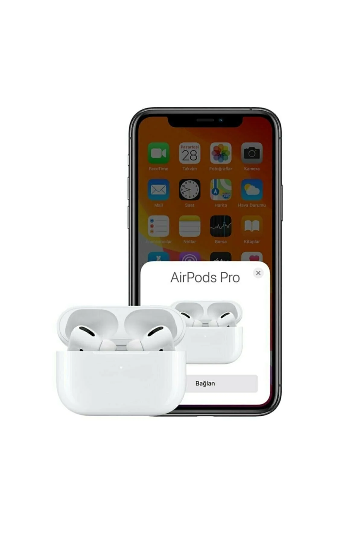 Beyaz Kablosuz Kulaklık - Bluetooth 5.0 Bağlantı ve Pratik Dokunmatik Kontrol Özellikli