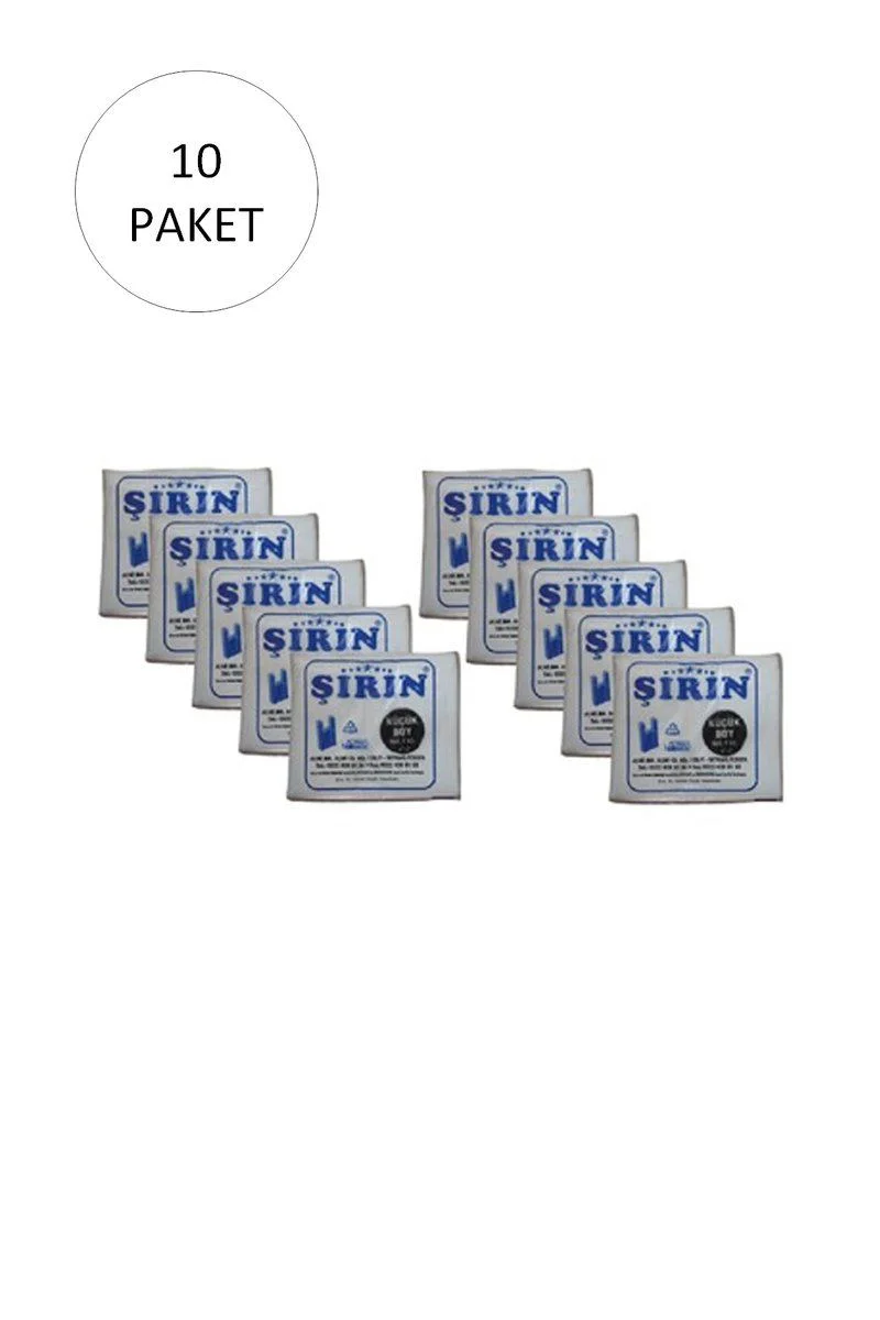 Beyaz Kalın Atlet Poşet Küçük Boy 25x45 Cm - 10 Paket 1100 Ad Fiyatı, Yorumları ve Özellikleri