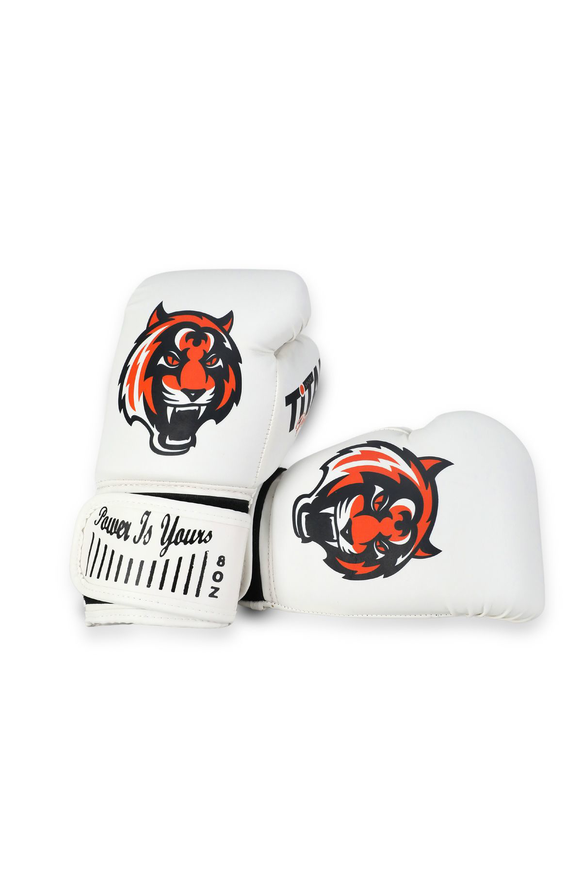 Titan Sport Beyaz Kaplan-2 Model Desenli Boks Eldiveni